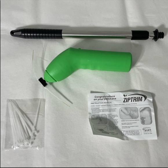 Zip trim handheld trimmer lawn grooming battery powered - Picture 1 of 6